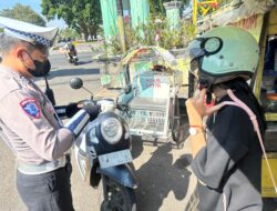 Hari ke -10 Operasi Patuh Semeru 2025 Polres Tuban Berikan Sangsi Tilang dan Teguran Untuk Edukasi Tertib Lalin