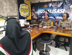 Bersama Media Polres Pelabuhan Tanjungperak Gencarkan Sosialisasi Operasi Patuh Semeru 2025.