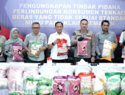 Satgas Pangan Polri Sita 201 Ton Beras yang Tidak Sesuai Standar Mutu dan Takaran