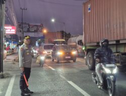 Antisipasi Kepadatan Lalu lintas , Polresta Banyuwangi Tambah Personel hingga Perbatasan Baluran