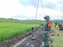 Pastikan Program Tepat Sasaran, Dandim 0825 Banyuwangi Tinjau Langsung Sumur Bor dan Irigasi TMMD ke-125 di Siliragung