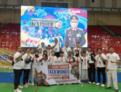 Prestasi Luar Biasa, Atlet Taekwondo Polresta Banyuwangi Raih 12 Medali di Kapolri Cup VI Semarang
