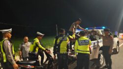 Polisi Gelar Patroli Balap Liar di Jalur Lintas Utara Lamongan 9 Motor Diamankan
