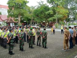 Koramil Genteng Perkuat Sinergi Pengamanan ITdBI 2025 lewat Apel Gabungan