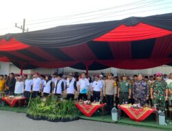 Apel Gabungan Pengamanan Tour de Banyuwangi Ijen 2025 Digelar di Pesanggaran