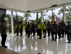 Posramil 0825-22 Licin Gelar Apel dan PAM Route Tour de Ijen Banyuwangi 2025