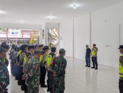 Koramil 0825/10 Bangorejo Gelar Apel dan Pengamanan Tour de Banyuwangi Ijen 2025 di Desa Sambimulyo