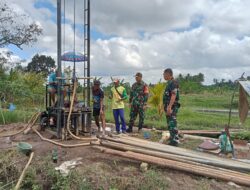 Babinsa Desa Tamanagung Serka Rino Ari Wibowo Dampingi Pengecekan Sumur Bor di Dusun Sumberjeruk untuk Dukung Ketahanan Pangan