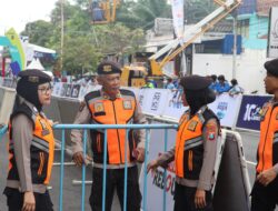 Polresta Banyuwangi Kawal Ketat Etape 3 TDBI 2025, Pastikan Rute Aman dan Steril