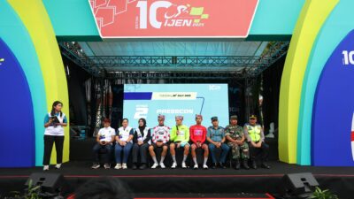 Kasdim 0825/Banyuwangi Sambut Peserta TDBI 2025 Etape 3