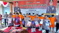 Polresta Banyuwangi Ungkap 8 Kasus Narkoba Sepanjang Agustus, Amankan 4,4 Kg Sabu dan Ribuan Ekstasi