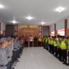 Koramil 0825/20 Songgon Produktif Gelar Apel Persiapan Pengamanan Tour De Banyuwangi Ijen 2025
