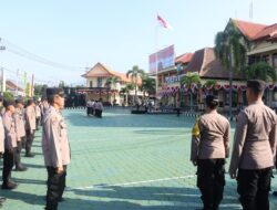 Kapolresta Banyuwangi Pimpin Apel Jam Pimpinan, Tekankan Kesehatan dan Kinerja Humanis