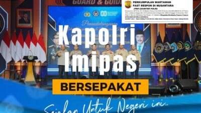 Perkuat Kolaborasi, Kapolri dan Menteri Imipas Teken Nota Kesepahaman Sinergisitas Tugas