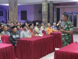 Satgas TMMD 125 Kodim 0825/Banyuwangi Laksanakan Kegiatan Wawasan Kebangsaan di Desa Kesilir