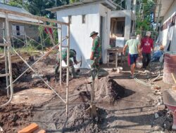 Satgas TMMD Kodim 0825/Banyuwangi Gencarkan Pembangunan Fasilitas MCK di Siliragung
