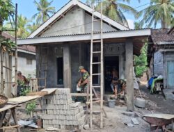 Satgas TMMD 125 Kodim 0825/Banyuwangi Bangun Rumah Ibu Sulami di Siliragung