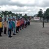 Koramil 0825/06 Gambiran Latih Paskibra, Tanamkan Disiplin dan Cinta Tanah Air