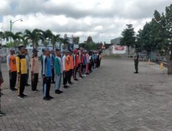 Koramil 0825/06 Gambiran Latih Paskibra, Tanamkan Disiplin dan Cinta Tanah Air