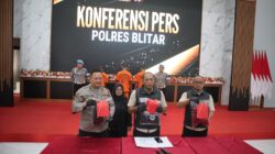 Gerak Cepat Polres Blitar Berhasil Amankan 9 Tersangka Kasus Pengeroyokan