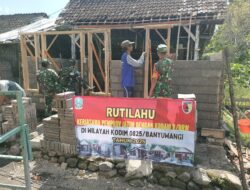 Koramil 0825/13 Singojuruh Gerak Cepat dalam Pembangunan RUTILAHU