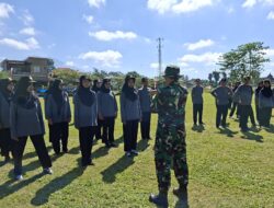 Sinergi TNI-Polri di Kalibaru: Peltu Mukhsin dan Aiptu Herman Gembleng 45 Calon Paskibra