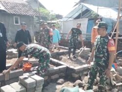 Danramil Rogojampi Bersama Forkopimcam Tinjau Program Rutilahu di Desa Aliyan