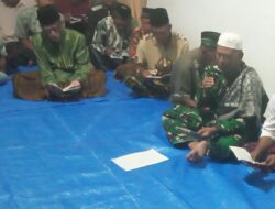 Tahlilan di Tengah TMMD, Momentum Doa Bersama