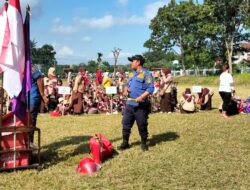 Tagana Masuk Sekolah Libatkan 27 KB, PAUD, dan TK se-Kecamatan Giri