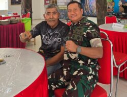 Pertemuan Emas Mantan Pelatih dan Murid di TMMD ke-125 Banyuwangi