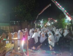 Kegiatan Produktif Babinsa Genteng Kulon Bersama Masyarakat Hadiri Gandrung Sholawat
