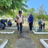 Tagana Dinsos PP dan KB Gelar Baksos di Taman Makam Pahlawan Banyuwangi