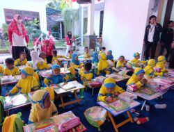 Semarak HUT RI ke-80, Desa Pondoknongko Gelar Lomba Mewarnai untuk Anak TK