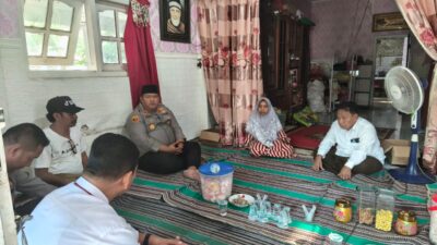 Polres Pasuruan Beri Santunan Keluarga Bocah 7 Tahun Korban Anirat di Wonorejo