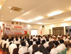 Kasdim 0825/Banyuwangi Bekali Peserta Paskibraka dengan Wawasan Kebangsaan dan Bela Negara