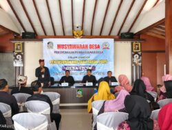 Tatap Masa Depan 2026, Seluruh Elemen Masyarakat Desa Licin Bersatu dalam Musdes Perencanaan Pembangunan