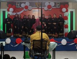 Lomba Paduan Suara Desa Pondoknongko Meriahkan Malam HUT ke-80 RI