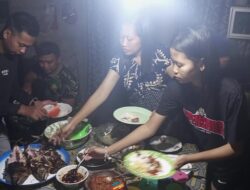 Cerita Kehangatan TNI dan Warga di TMMD Banyuwangi: Dari Mengecat Rumah hingga Makan Bersama