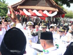 Semarak HUT RI ke-80, Dandim 0825/Banyuwangi Hadiri Upacara Detik-Detik Proklamasi