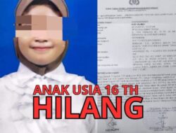 Siswi SMK di Banyuwangi Dilaporkan Hilang, Diduga Dibawa Seorang Pria Dewasa