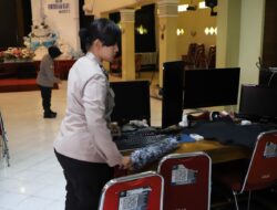 Sambut HUT ke-77, Polwan Polresta Malang Kota Gelar Bakti Religi di Sejumlah Tempat Ibadah