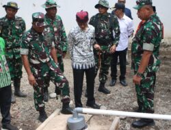 Irdam V/Brawijaya Tinjau Sumur Bor Hasil TMMD ke-125 Kodim 0825/Banyuwangi
