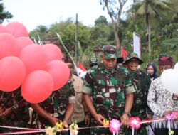 Peresmian Jembatan TMMD 125, Wujud Nyata Bakti TNI untuk Rakyat