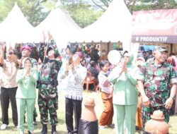 TMMD ke-125 Banyuwangi Resmi Ditutup, Brigjen TNI Ramli Resmikan Stand UMKM