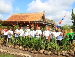 280 Bibit Kelapa Ditanam di SAE Lapas Banyuwangi, Kalapas: Dukung Ketahanan Pangan