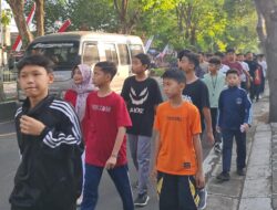 Ponpes Adz-Dzikra Banyuwangi Gelar Jalan Sehat Kolaboratif Rayakan HUT ke-80 RI