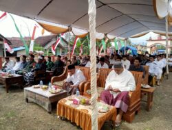 Babinsa Koramil 0825/20 Songgon Dukung Peringatan Maulid Nabi Dan Santunan Yatim Piatu Di Desa Bangunsari