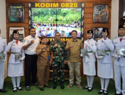 Dandim 0825/Banyuwangi Menerima Audiensi Duta Pancasila Purna Paskibraka Indonesia (DPPI) Tahun 2025