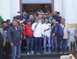Gabungan Belasan Ormas Datangi Polrestabes Surabaya Nyatakan Komitmen Jogo Suroboyo Damai
