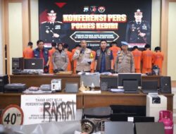 Polres Kediri Tetapkan 28 Tersangka Pengrusakan dan Penjarahan Saat Demo 14 Diantaranya Anak Dibawah Umur